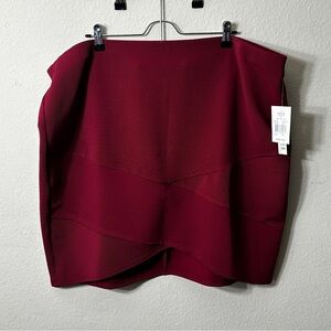 Joe B. Burgundy Mini Skirt #150